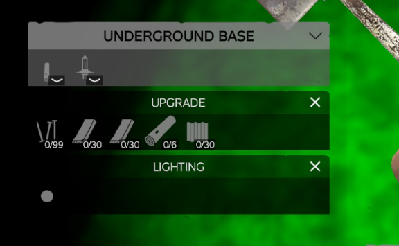 Attachment slots revealed inside the hatch for the Tier 2 upgrade